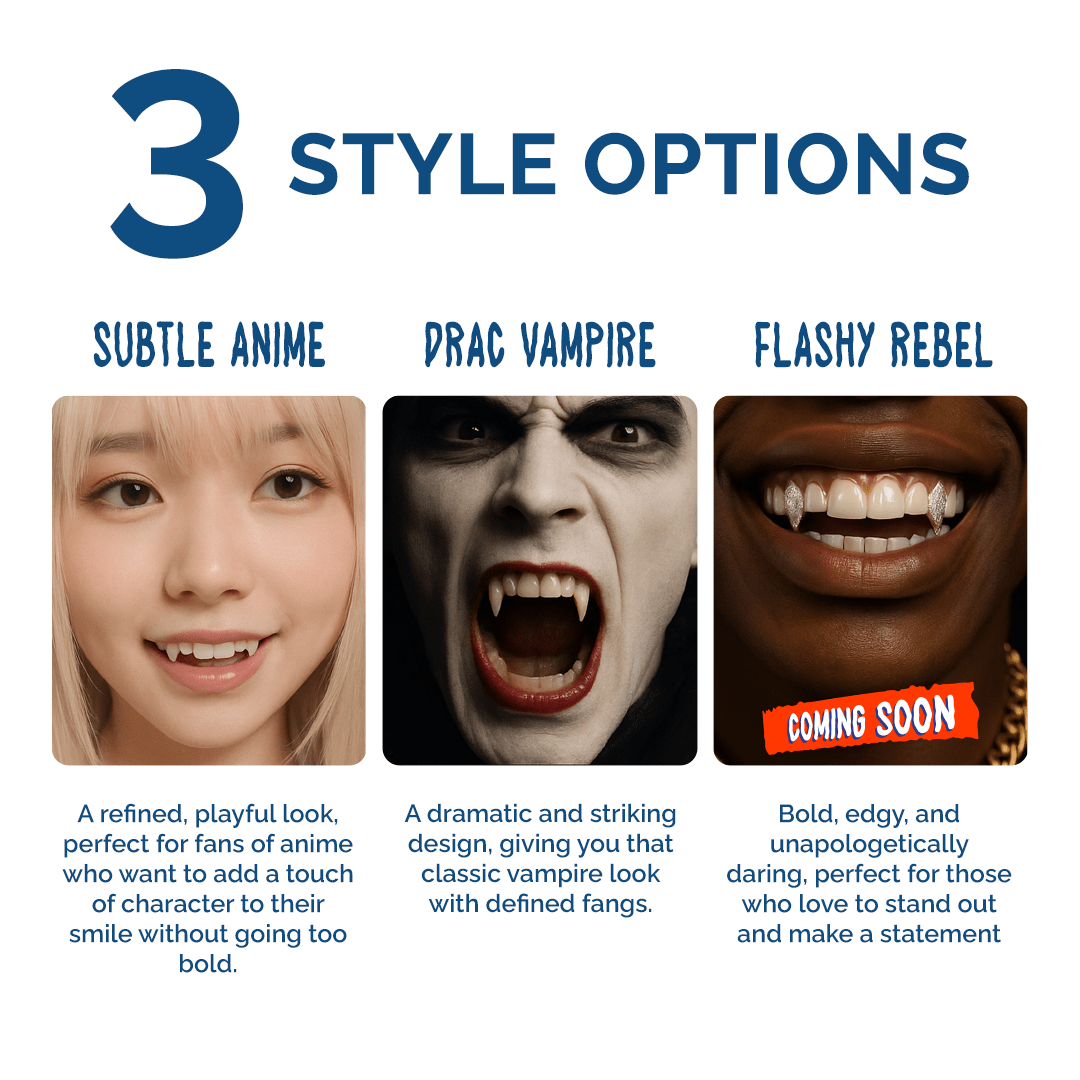 Pop On Fangs (With Impression Kit)